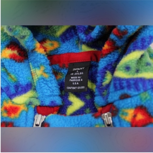 Vintage Patagonia Fleece Bunting (infant size Large) - Picture 8 of 8